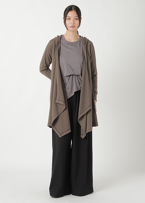 <��s�\��> ZUCCa / COTTON DRAPE SWEATSHIRT / �J�b�g�\�[