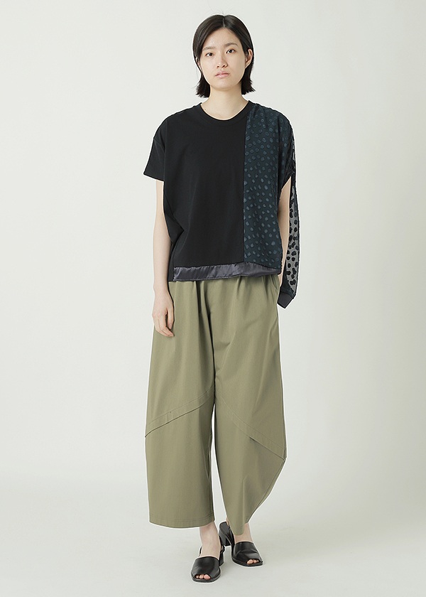 <��s�\��> ZUCCa / CUT JACQUARD DOCKING / �J�b�g�\�[