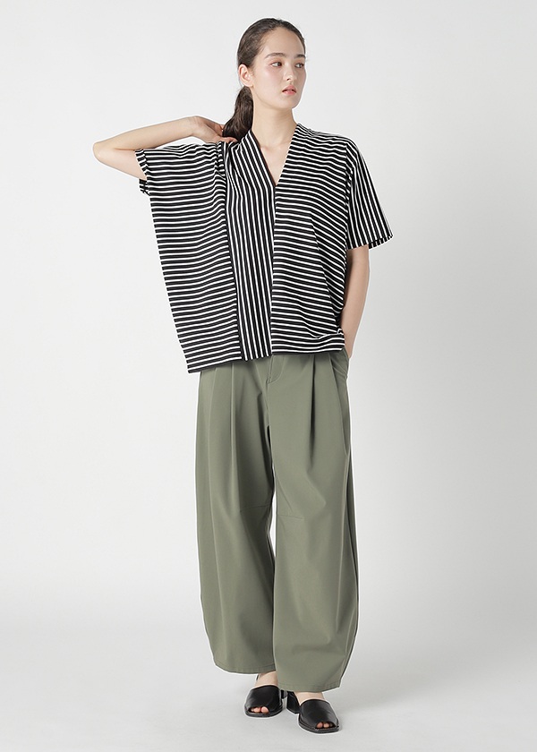 ZUCCa / CENTER STRIPE JERSEY / �J�b�g�\�[