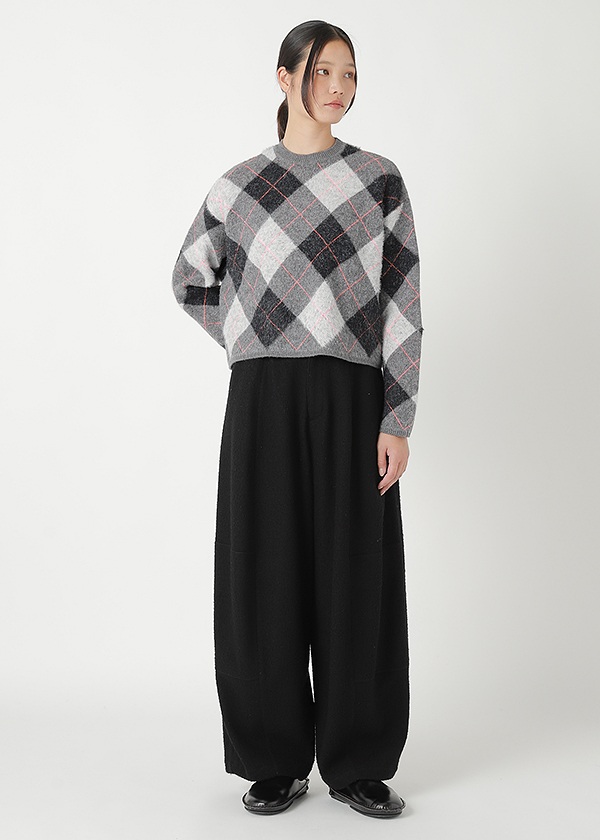 <��s�\��> ZUCCa / ARGYLE KNIT / �v���I�[�o�[
