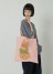 NYA- / HAMBURGER TOTE BAG / �g�[�g�o�b�O