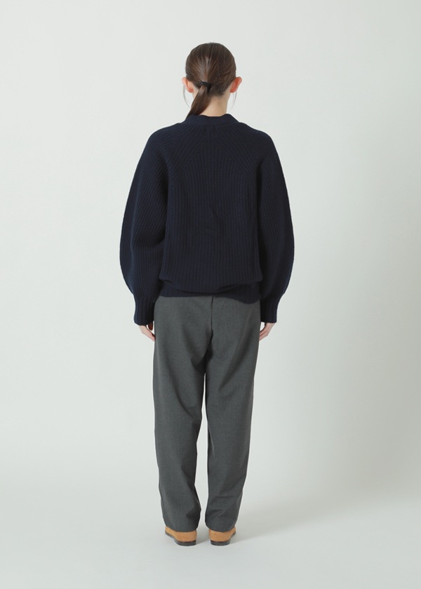 NYA- / PO WOOL KNIT / �j�b�g�J�[�f�B�K��