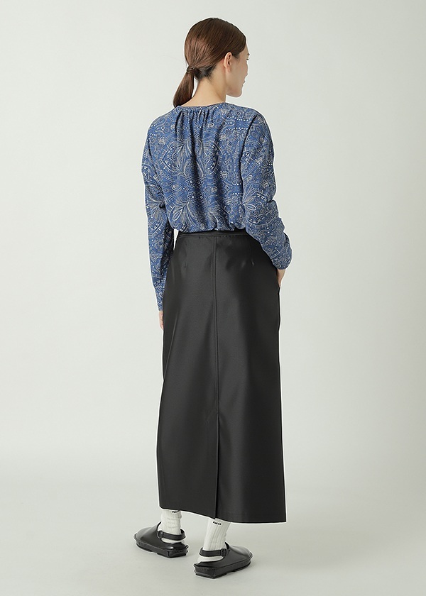 ZUCCa / PO FLORAL SCARF PRINT JERSEY / �J�b�g�\�[