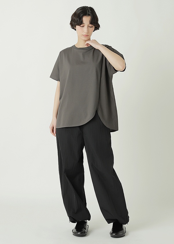 ZUCCa / S DRAPE DOCKING JERSEY / �J�b�g�\�[