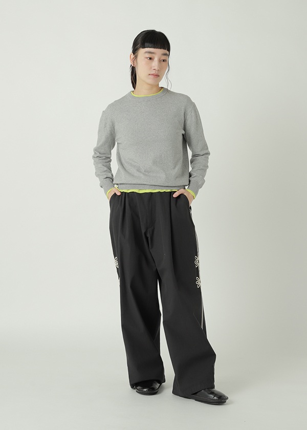 ZUCCa / P COTTON CASHMERE KNIT / �j�b�g