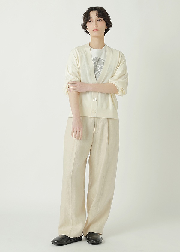 ZUCCa / PO DRY TOUCH KNIT / �J�[�f�B�K��