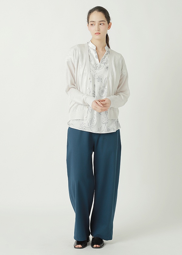 ZUCCa / S LINEN COTTON KNIT / �J�[�f�B�K��