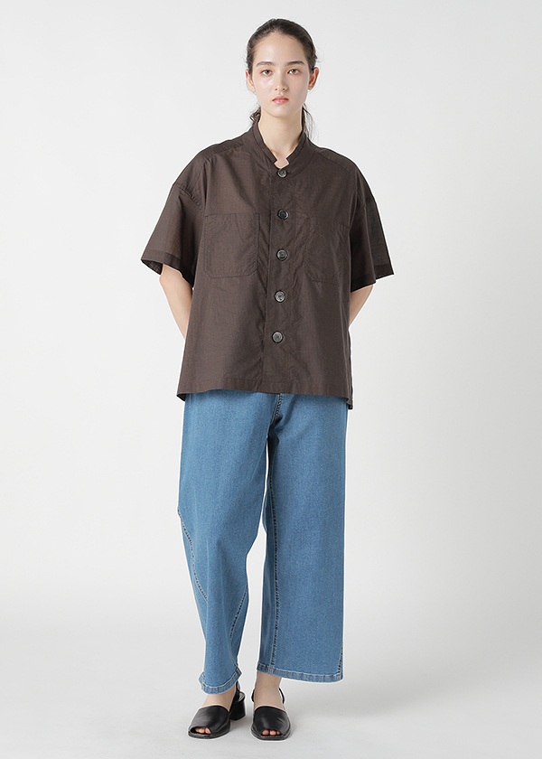 ZUCCa / COTTON SILK GINGHAM CHECK / �V���c