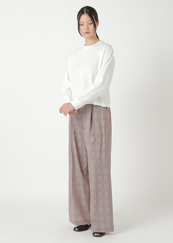 <��s�\��> ZUCCa / GLEN CHECK JERSEY / �p���c