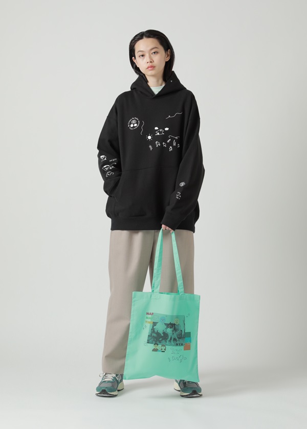 NYA- / PO COLLAGE TOTE BAG / �g�[�g�o�b�O