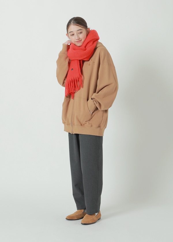 NYA- / FRINGE SCARF / �}�t���[