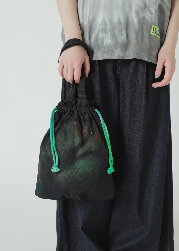 NYA- / PO TIE-DYE BAG / �o�b�O