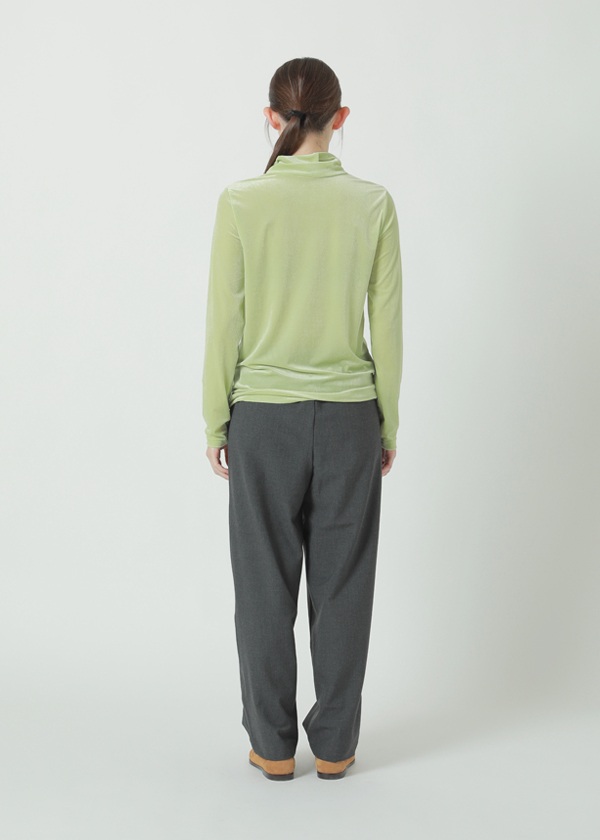 NYA- / P SHEER VELOUR L/S T / �v���I�[�o�[
