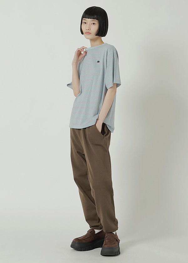<��s�\��> NYA- / MULTI STRIPED T / T�V���c