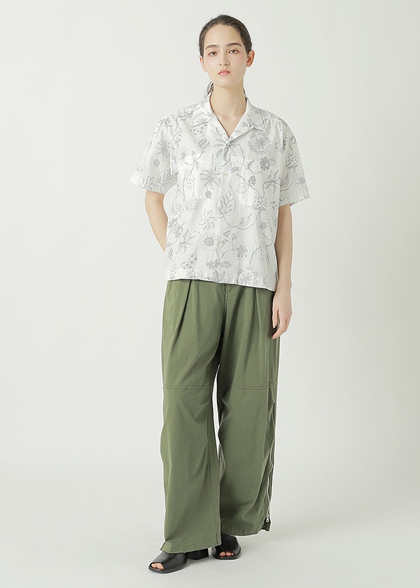 ZUCCa / S DRAWING FLOWER PRINT / �V���c