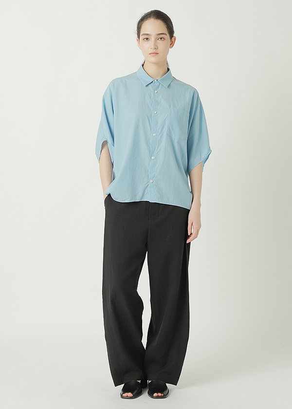 ZUCCa / DRAPE BROAD CLOTH SHIRT / �V���c