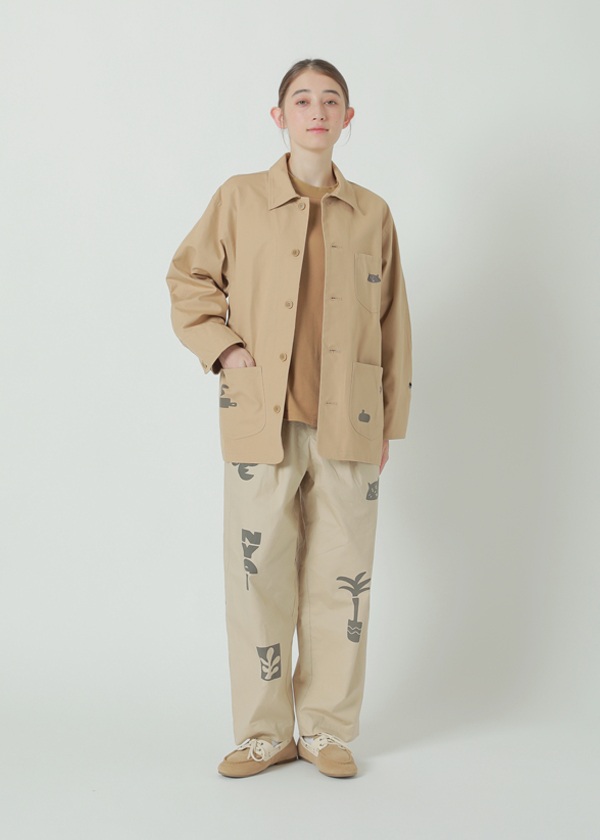 NYA- / PO BRUNCH COVERALL / �J�o�[�I�[��