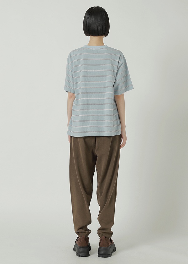 <��s�\��> NYA- / MULTI STRIPED T / T�V���c