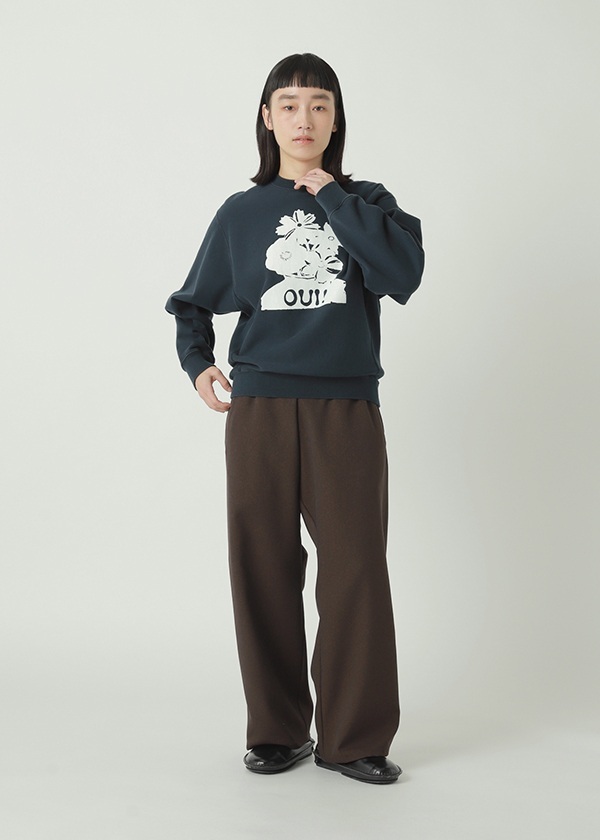 ZUCCa / S HUIT PETALES SWEATSHIRT / �X�E�F�b�g