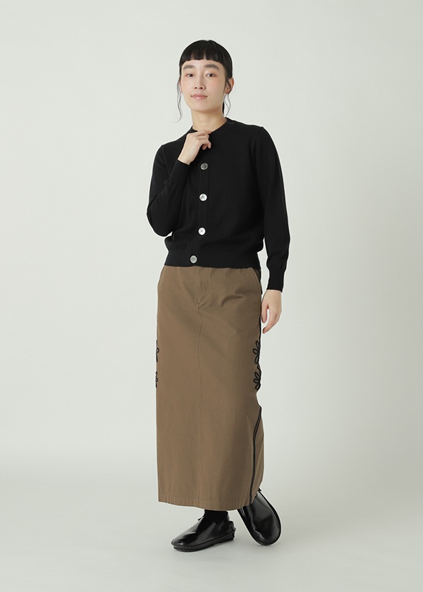 ZUCCa / P COTTON CASHMERE KNIT / �J�[�f�B�K��