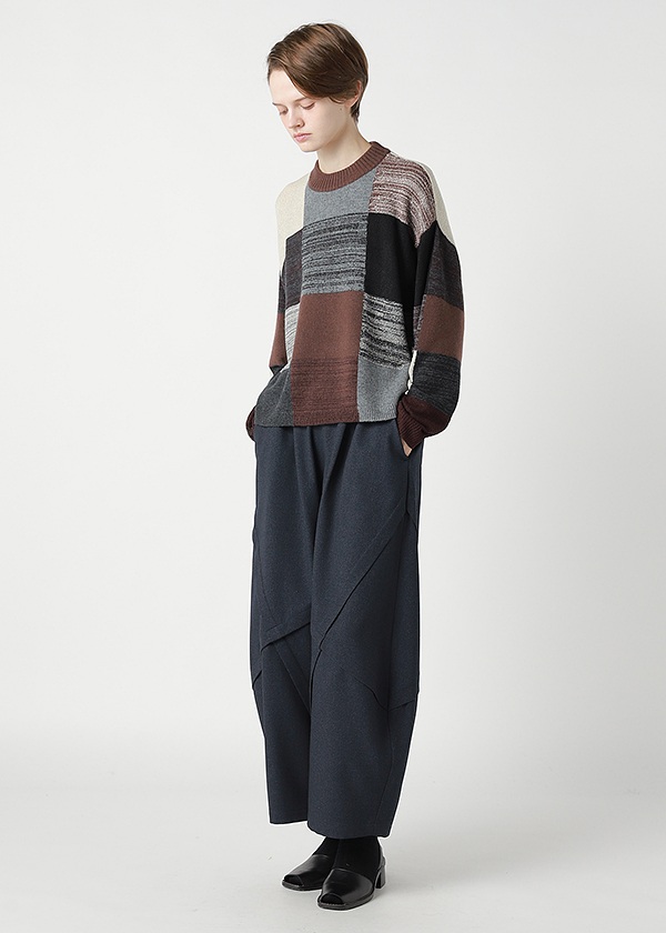 ZUCCa / COLOR BLOCK KNIT / �g�b�v�X