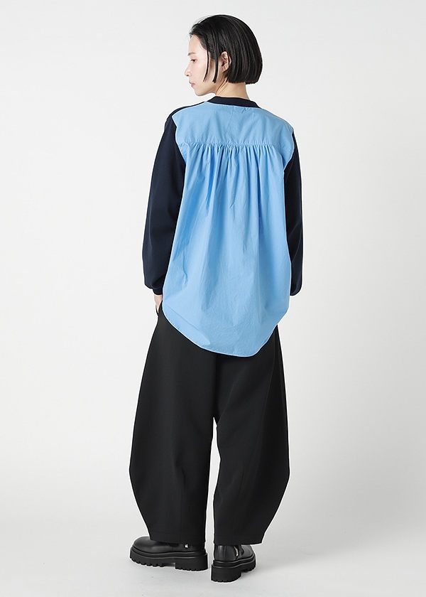 ZUCCa / SHIRT DOCKING KNIT / �J�[�f�B�K��