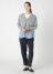 ZUCCa / SHIRT DOCKING KNIT / �J�[�f�B�K��