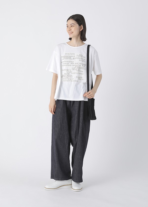 Plantation / PO ジグザグニットバッグ / ミニショルダーバッグ(- blue