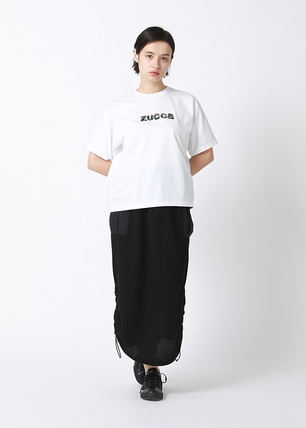 新品未使用 zucca ズッカ ブラシロゴT  Tシャツ カットソー