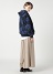 ZUCCa / FLOWER JACQUARD SWEATSHIRT / �t�[�f�B�[
