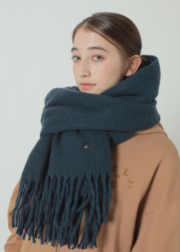 NYA- / P FRINGE SCARF / �}�t���[