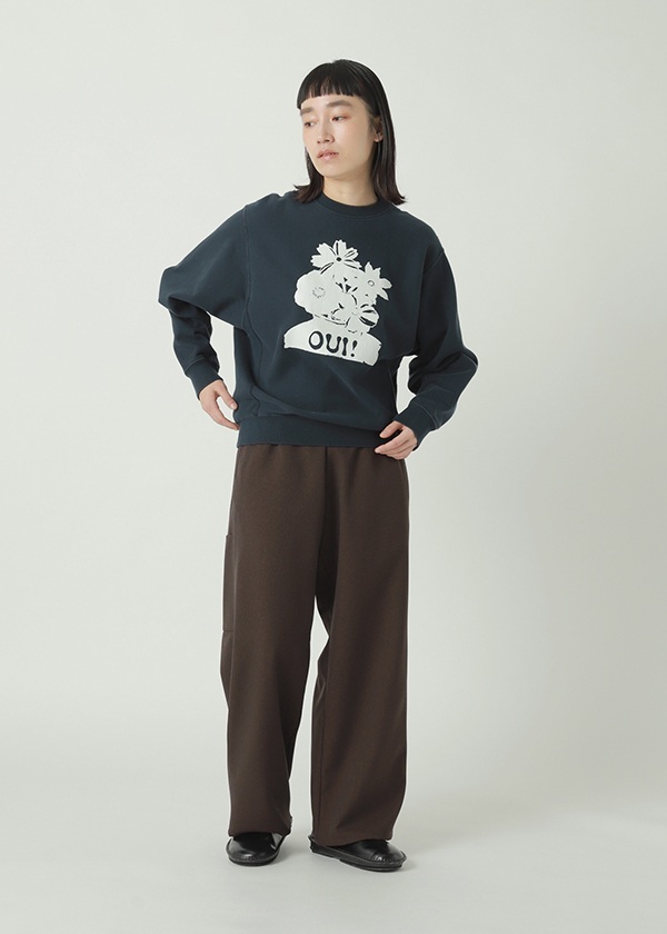 ZUCCa / S HUIT PETALES SWEATSHIRT / �X�E�F�b�g