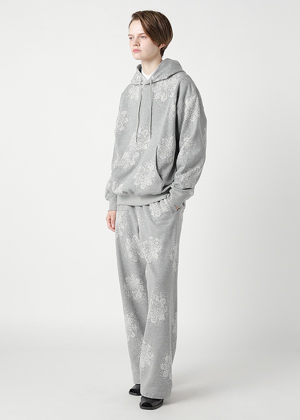 ZUCCa / FLOWER JACQUARD SWEATSHIRT / �p���c