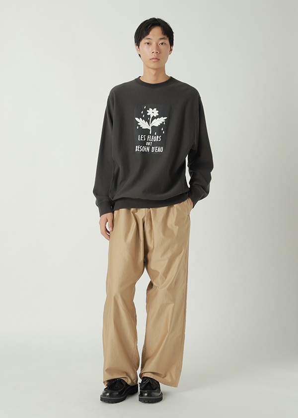 ZUCCa / S HUIT PETALES SWEATSHIRT / �X�E�F�b�g