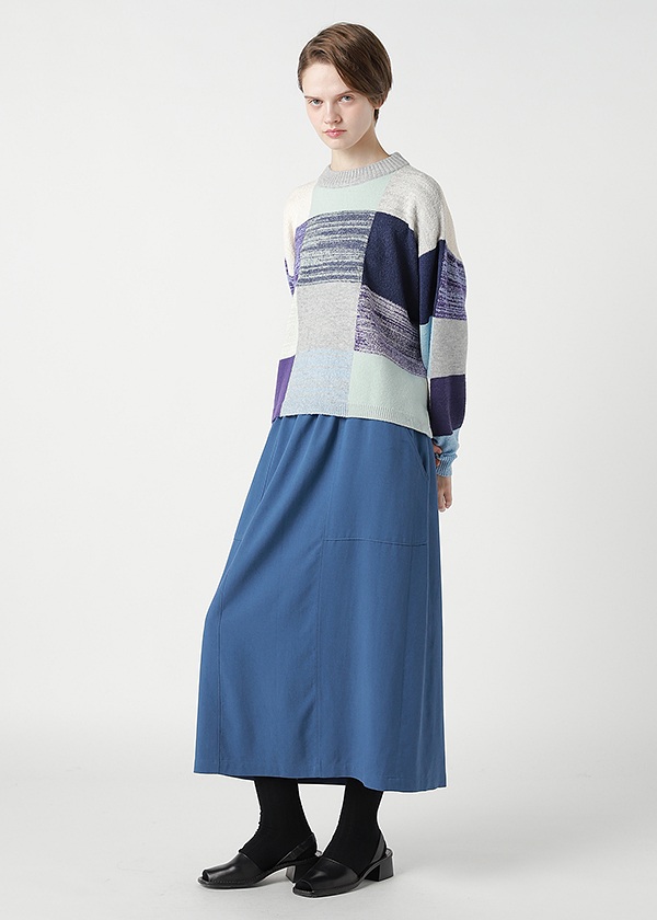 ZUCCa / COLOR BLOCK KNIT / �g�b�v�X