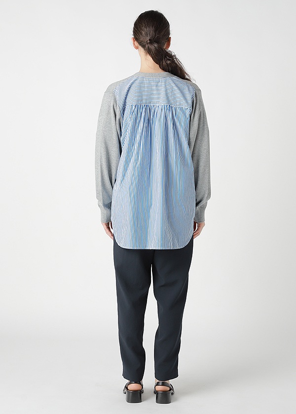 ZUCCa / SHIRT DOCKING KNIT / �J�[�f�B�K��