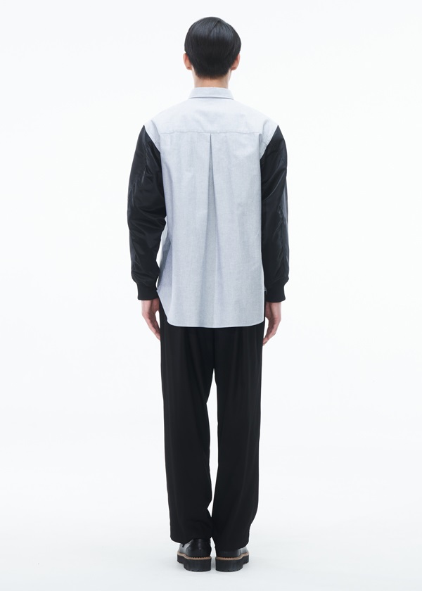 ZUCCa / PO メンズ ドッキングシャツ / トップス(M blue(12)): MEN'S ...