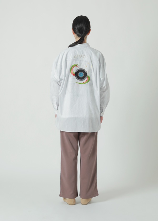 NYA- / P SNAKE GROOVE SHIRT / �����O�X���[�u�V���c