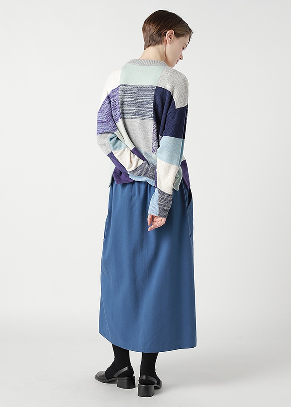 ZUCCa / COLOR BLOCK KNIT / �g�b�v�X