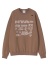 NYA- / BRUNCH SWEATSHIRT / �X�E�F�b�g�g�b�v�X