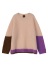 <��s�\��> NYA- / COLOR BLOCK KNIT / �j�b�g�v���I�[�o�[