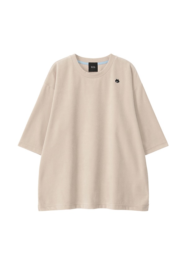 NYA- / (O) COTTON VELOUR T / �v���I�[�o�[