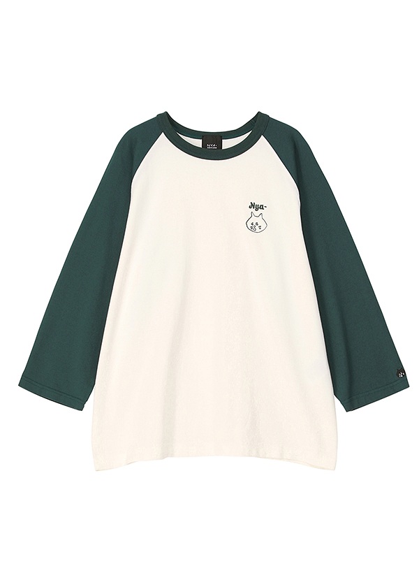 NYA- / RAGLAN SLEEVE T / �����O�X���[�uT�V���c