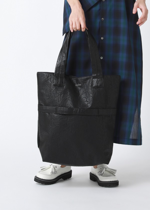 ZUCCa / EMBOSSバッグ / トートバッグ(F black(26)): ZUCCa| A-net 
