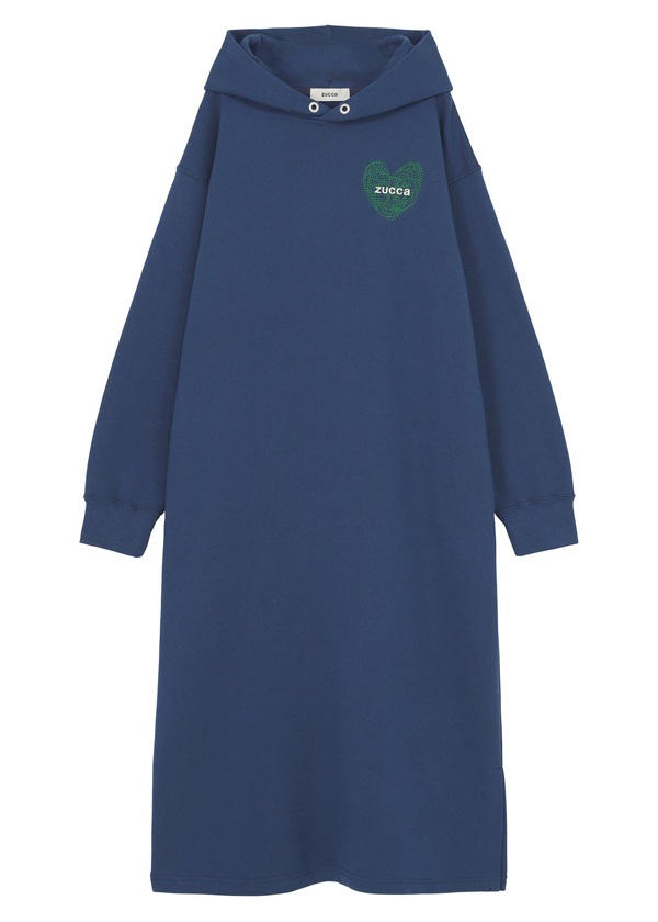 ZUCCa / PO HEART LOGO SWEATSHIRT / �����s�[�X
