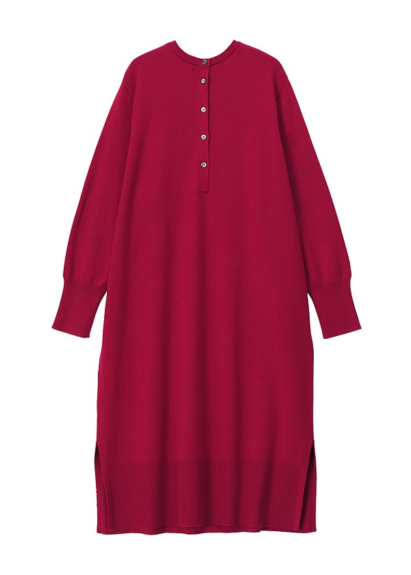 Zucca Po Vis Peニット ワンピース M Pink 18 Zu A Net Online Store