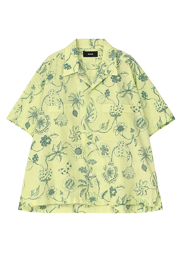 ZUCCa / S DRAWING FLOWER PRINT / �V���c