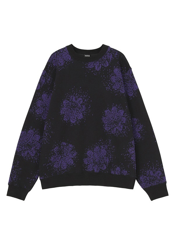 ZUCCa / S JACQUARD SWEATSHIRT / �X�E�F�b�g