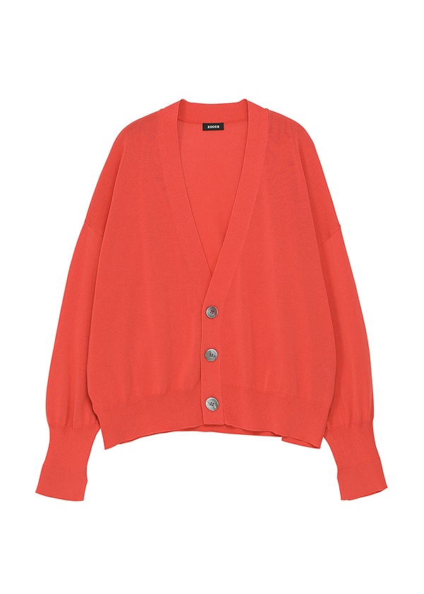 ZUCCa / PO DRY TOUCH KNIT / �J�[�f�B�K��