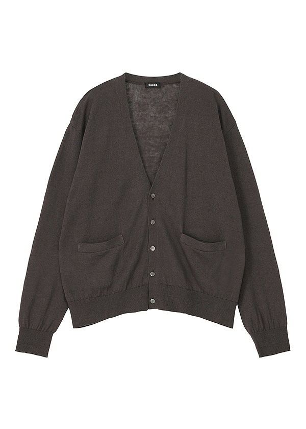 ZUCCa / S LINEN COTTON KNIT / �J�[�f�B�K��